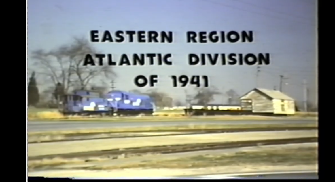 Image of the first minute of the video for the Pemberton and Hightstown Documentary 
